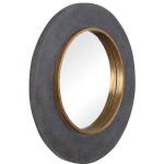 Saul Round Mirror Mirrors Gray 14
