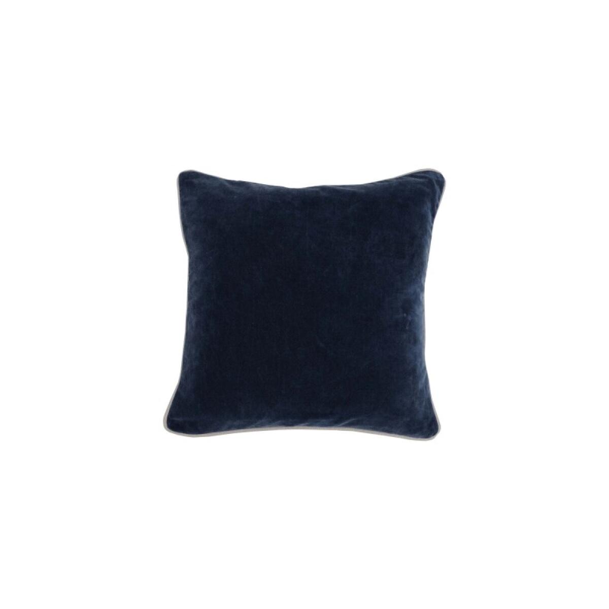 f6832cdfd2f7acd3b8b43470fff54ac6 Heirloom Velvet Navy 18" x 18" Square Pillow Cover - Image 1