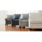 Carolina Roll Arm L-Shaped Sectional Sectionals Bassett Furniture 10