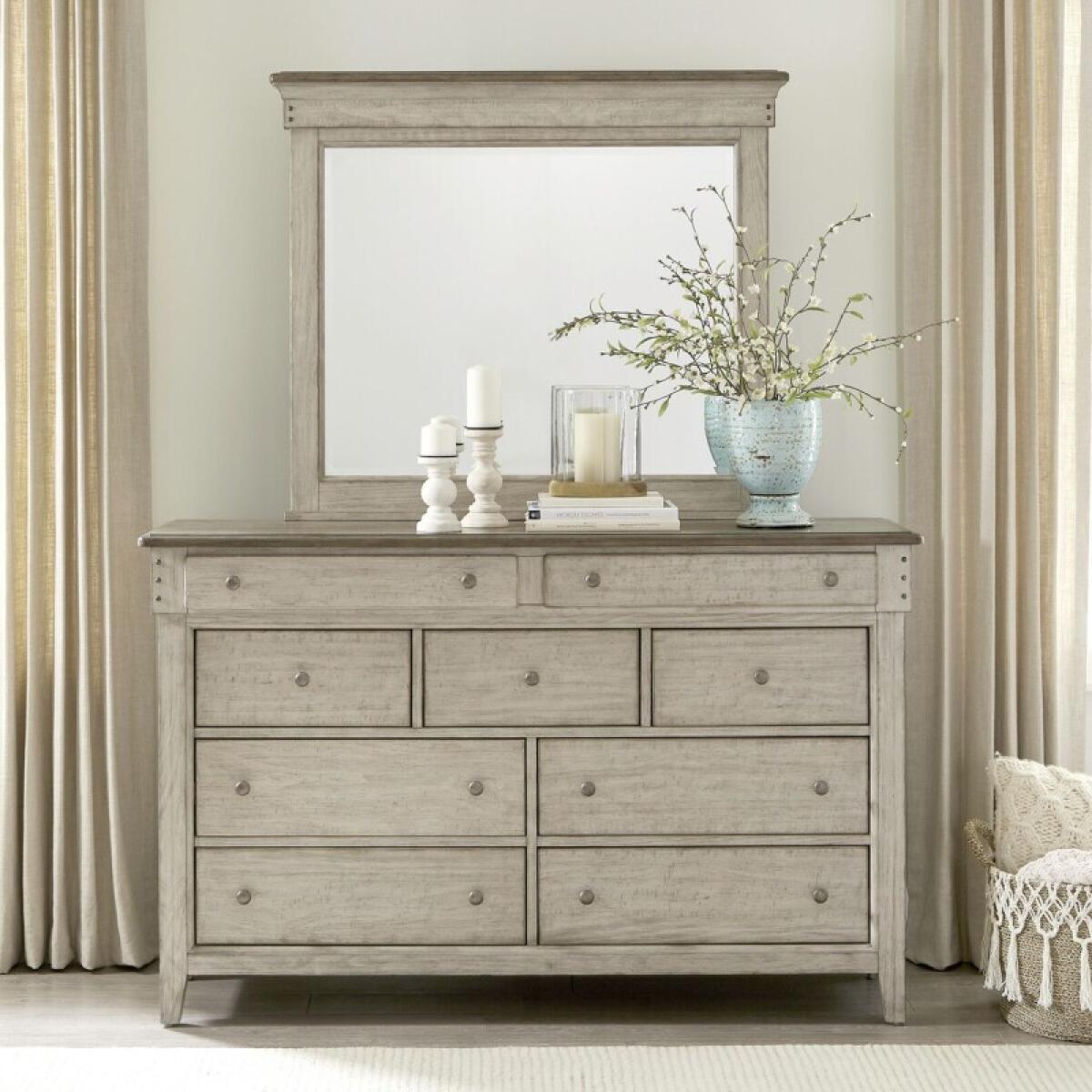 f6abfd662a7dd74fc1671798d63a3b0d Ivy Hollow Dresser & Mirror - Image 1