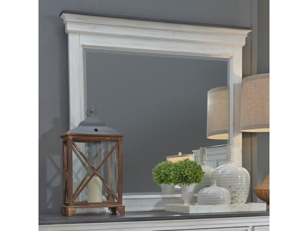 Allyson Park Crown Mirror Bedroom Mirrors Liberty Furniture