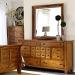Grandpas Cabin King California Sleigh Bed, Dresser & Mirror, Night Stand - Image 2