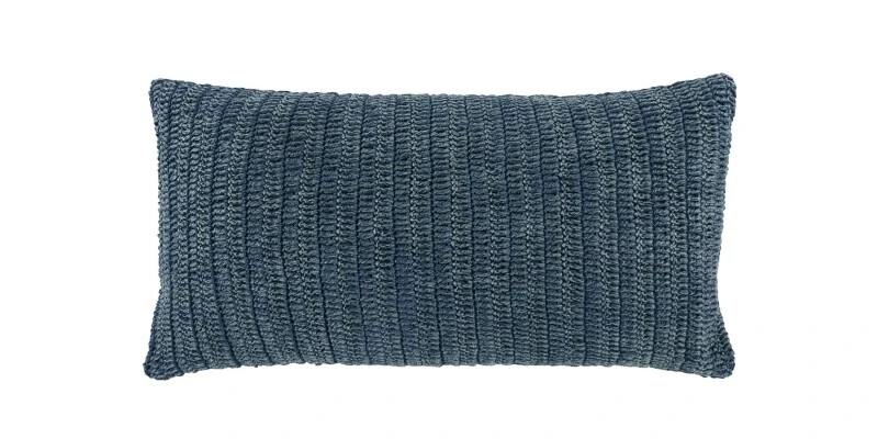 f6fd90fa9390ffe4665a0dab25ab2ccc Rina Blue Pillow Cover - Image 1