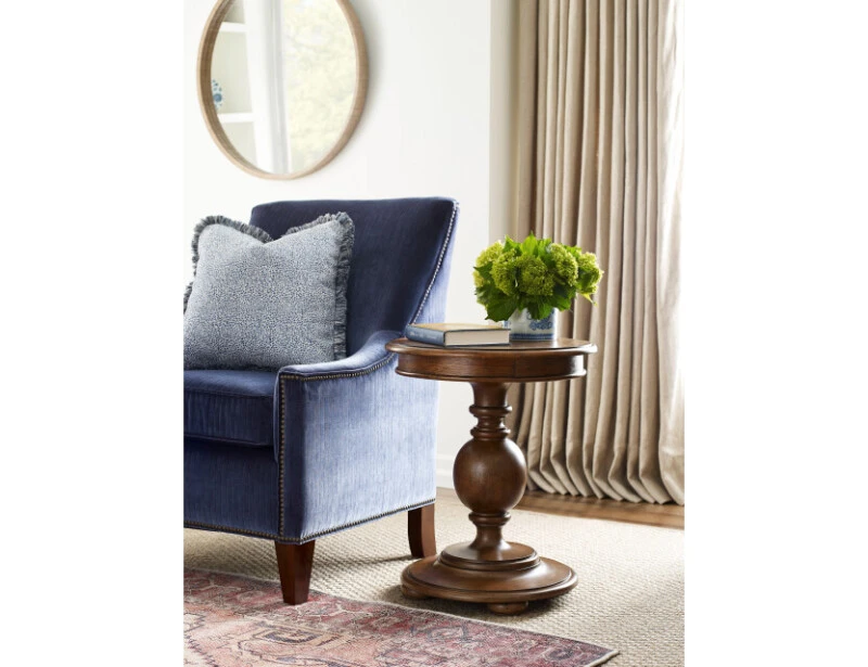 f709467b384b19ba35259c4b944e4059 Berkshire Pearson Round End Table - Image 1