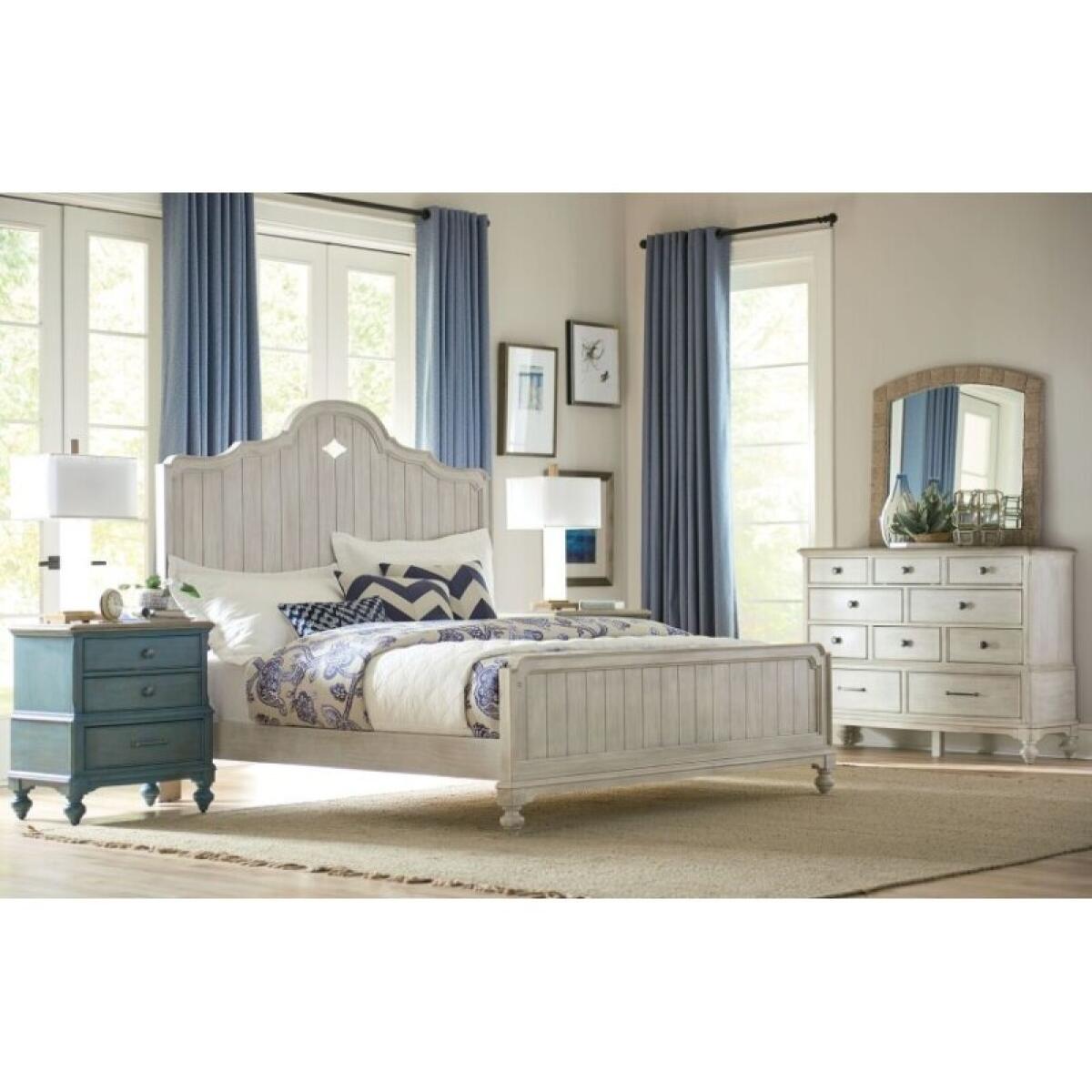 Litchfield Laurel Panel Queen Bed Complete Beds American Drew 2 Litchfield Laurel Panel Queen Bed Complete Beds American Drew 2