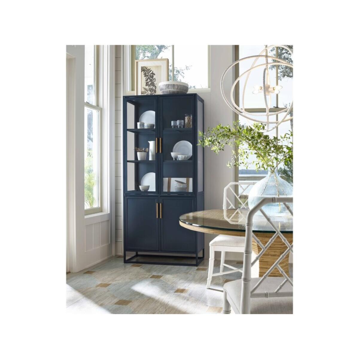 f72c60bd6fedc3318dbd1057a42fc562 Getaway Coastal Living Home Collection Santorini Tall Metal Kitchen Cabinet - Image 1