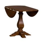 Creations Round Drop Leaf Table Dining Tables Brown 17