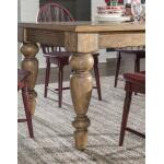 Chimney Leg Table Dining Tables Barnwood Oak 26