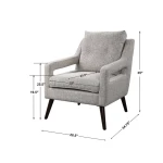 O'brien Armchair, Stone - Image 9