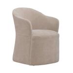 Accent Dining Chair w/ Casters - Wicker - Image 4