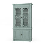 Fiona 4 Door Display Cabinet W/ Glass Shelves - Image 2