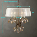 Alenya, 4 Lt Chandelier - Image 4