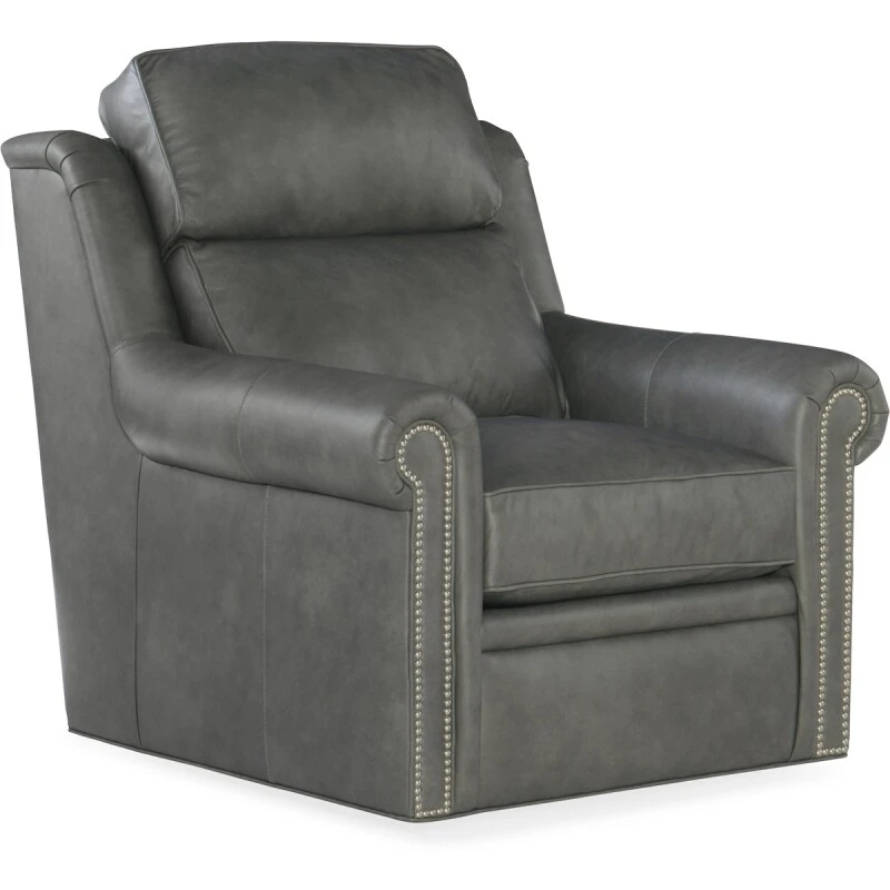 f8123a957680c63478cb1d0ea1250b61 Reece Swivel Chair - Two Piece Back - Image 1