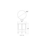 Cholet Round Side Table - Image 9