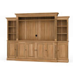 French Hens Media Cabinet
