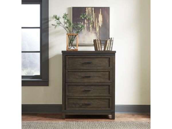 Thornwood Hills 4 Drawer Chest Youth Chests Brown