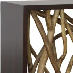 Teak Maze Console Table - Image 5