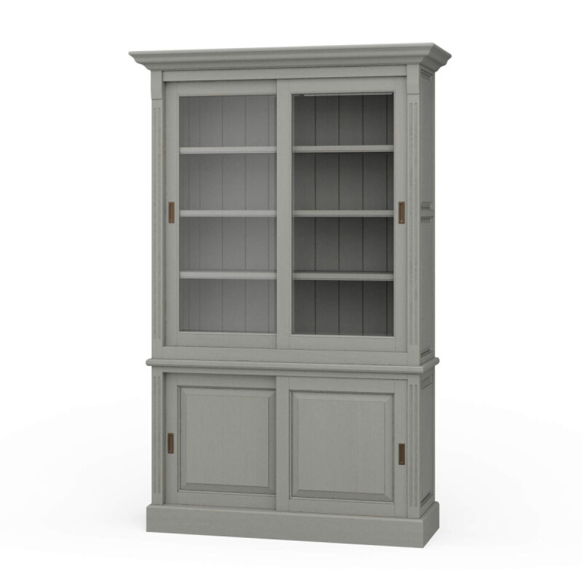 Hudson 88” Bookcase W/ 2 Sliding Doors Bookcases Bookcases 2 Hudson 88” Bookcase W/ 2 Sliding Doors Bookcases Bookcases 2