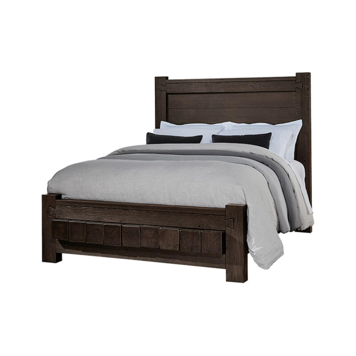 f862a2070fab33e2bc6af62c9d1a57d0 Dovetail Poster Bed With 6x6 Fb - 750-558-155-922 - Image 1