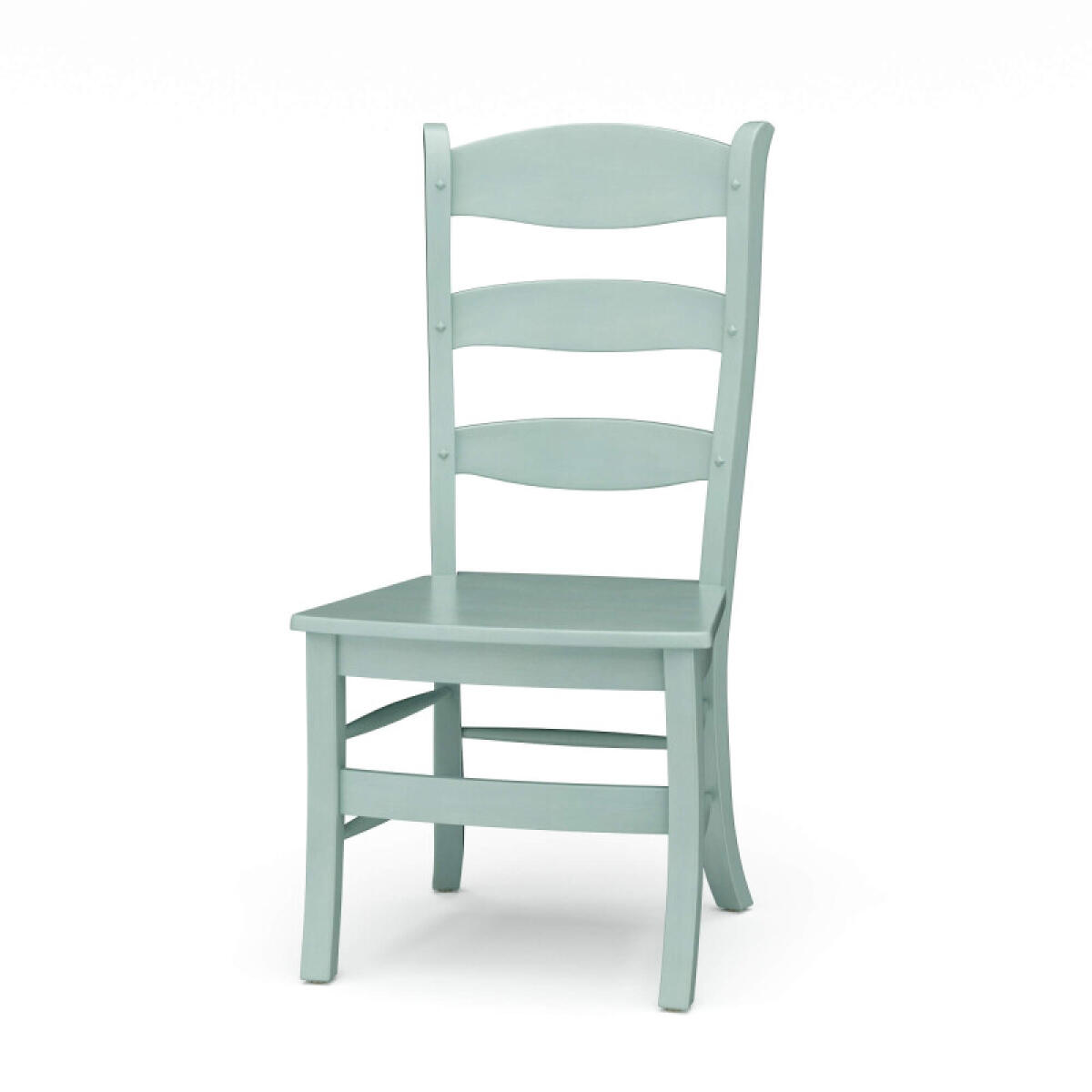 f8829cfca343144c68a8b9123f9f9876 Peg & Dowel Ladder Back W/ Wooden Seat - Image 1