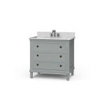 Hayward Single Vanity W/ Sink & Marble Top