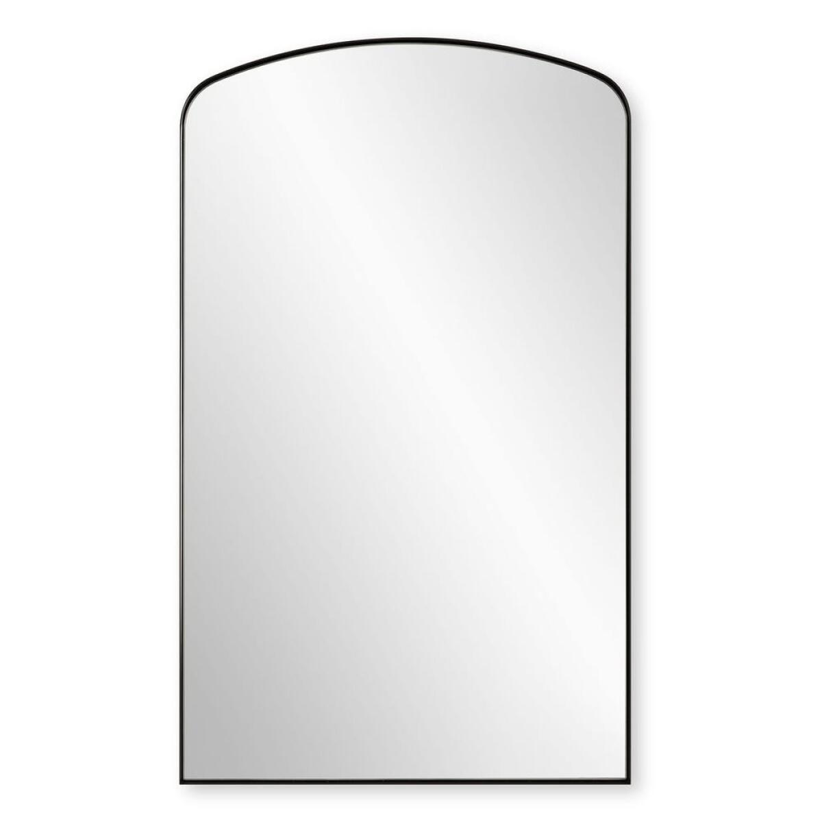 f8ba27334c32230ea0ed14b78227633c Tordera Arch Mirror, Black - Image 1