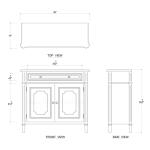 Nantes Small Sideboard - Image 8