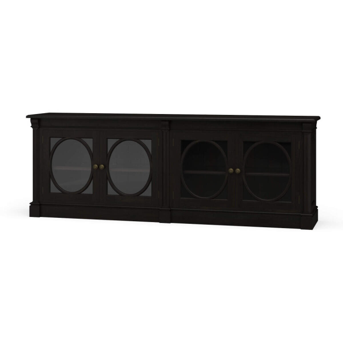 f9036af72eae362bc1ec309567eb568e Fiona 4 Door Buffet W/ Glass Shelves - Image 1