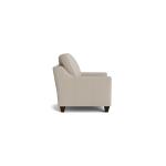 True Custom™ True CustomÂ® Leather Slope Arm Accent Chair Chairs Bassett Furniture 11