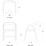 Wright Chair Chairs Blue 21