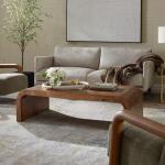 Carraway Coffee Table Cocktail & Coffee Tables Brown 13