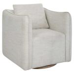Corben Swivel Chair, White Chairs Chairs 17