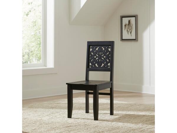 Trellis Lane Accent Chair- Black Accent Furniture Accent Furniture