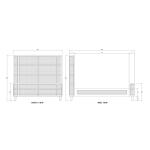 Lexington Bed W/ Rattan - Image 3