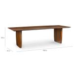 Dresden Rectangle Dining Table - Image 5