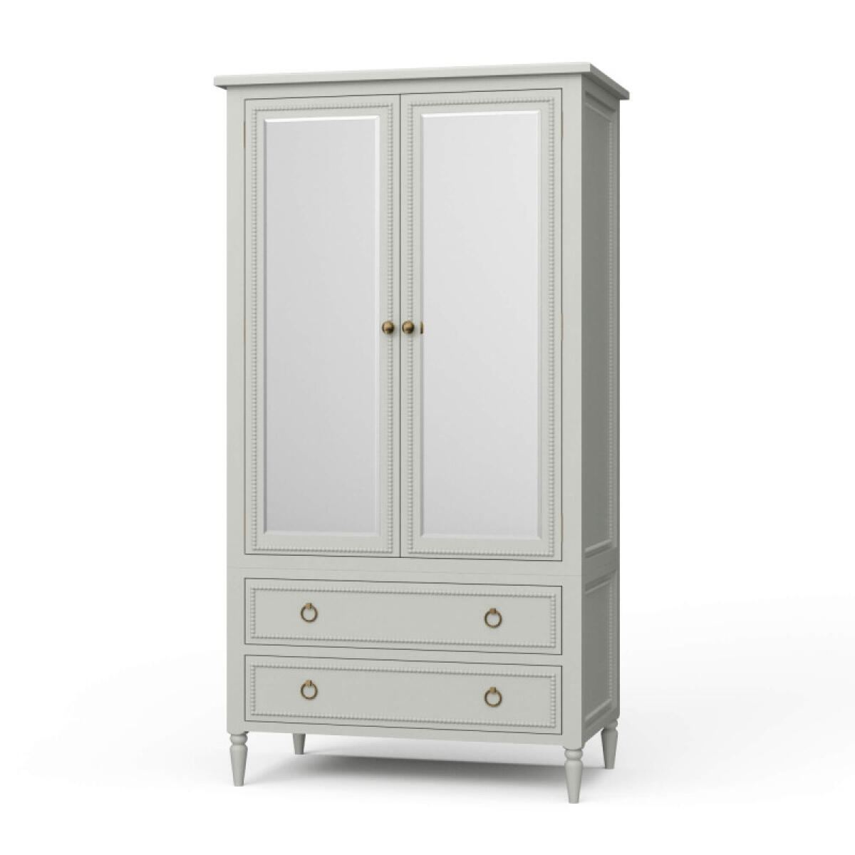 f9eab11d012cfbefca4639e6f6f680b4 Cholet Wardrobe W/ 2 Drawer - Image 1