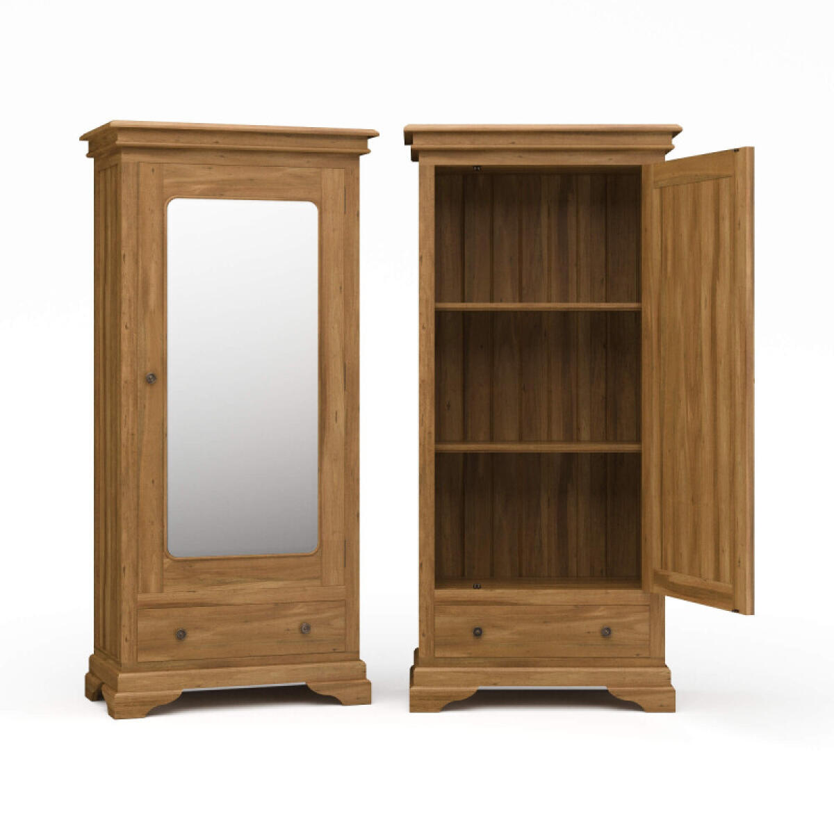 f9ec05f76ca1d4e0488cbb33a4b1a668 Homestead Mirror Wardrobe - Image 1