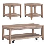 Sun Valley 3 Pack Table Sets Brown 11