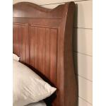 Heritage Queen Sleigh Bed Beds Amish Cherry 9