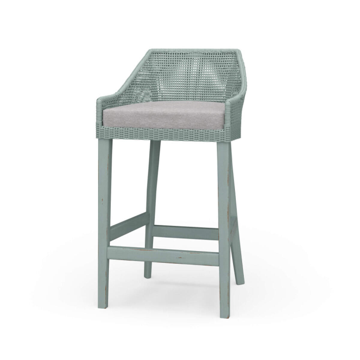 fa143fce1f2f668519e9140e0d722e7f Savanah Rattan Counter Stool W/ Seat Cushion - Image 1