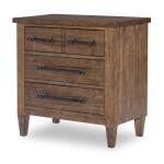 Bedside Chest Nightstands Brown 9