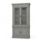 Fiona 4 Door Display Cabinet W/ Glass Shelves
