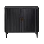 Camden Black Two Door Cabinet - Image 3