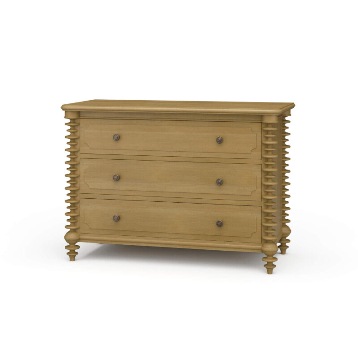 fa3ad95febae87d497de12ddd361245c Milano 3 Drawer Dresser - Image 1