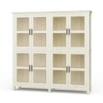 Madrone 8 Door Display Cabinet