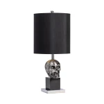 Black Skull Table Lamp - Image 3
