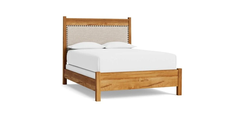 fa66c92d10b689bb1c4a9e071cfaf090 Heritage Upholstered Bed - Image 1
