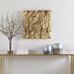 Rio Wood Wall Decor, Gold - Image 4