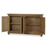 Osborne Narrow 4 Door Sideboard Dining Storage Antique French Oak 18