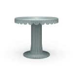 Scalloped Round Bistro Table